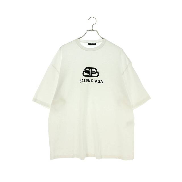 バレンシアガ 570803 TEV48 BBロゴオーバーサイズTシャツ メンズ XXL