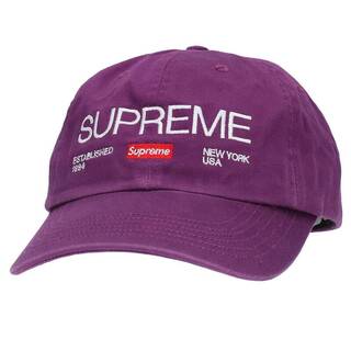 シュプリーム(Supreme)のシュプリーム  21AW  Est. 1994 6-Panel Cap ロゴ刺繍6パネルキャップ メンズ(帽子)