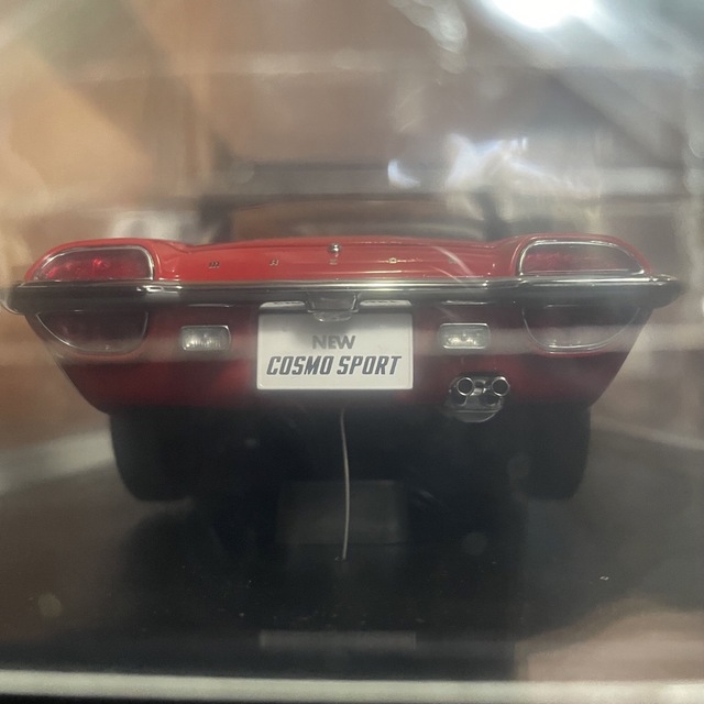 新品絶版未展示品 オートアート 1/18 マツダ コスモスポーツ レッド