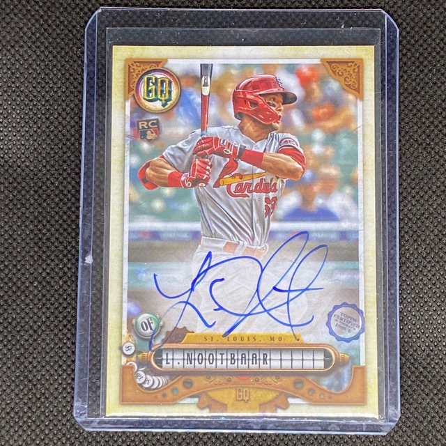 カージナルス ヌートバー Topps Gypsy Queen 直筆サイン カード 人気