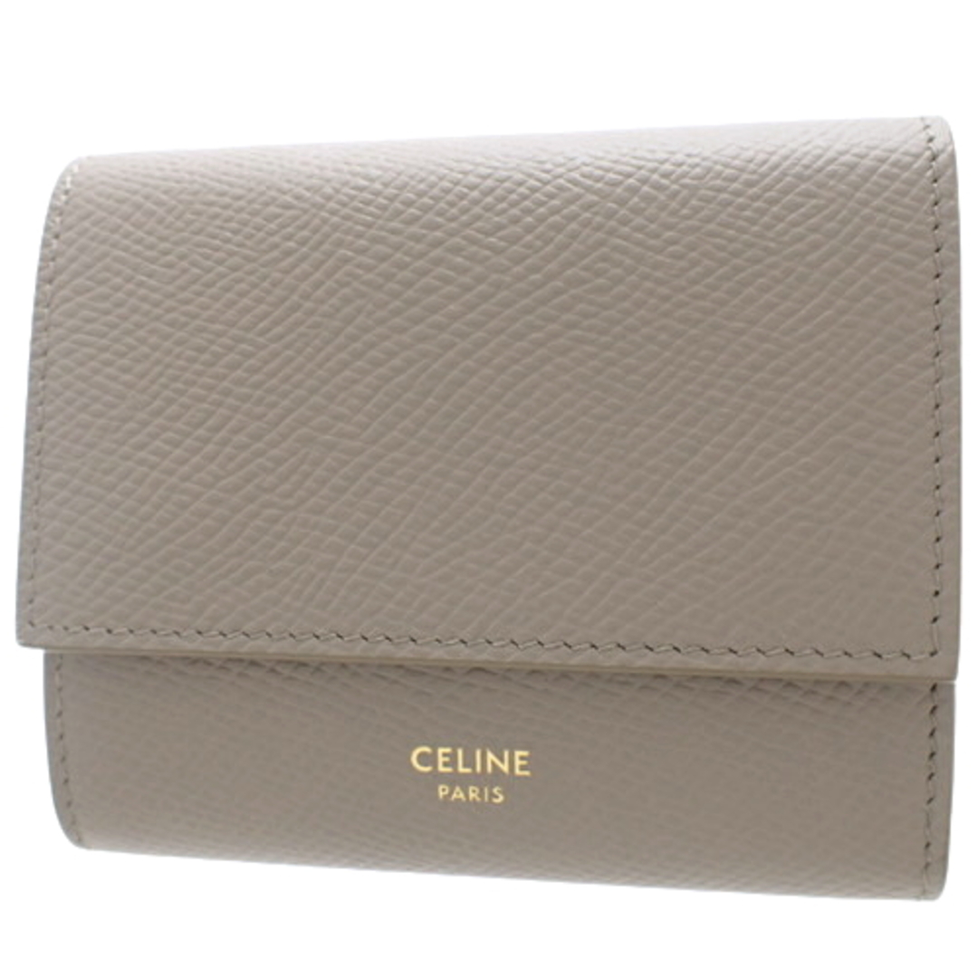無地・新色登場! CELINE セリーヌ スモール トリフォールドウォレット