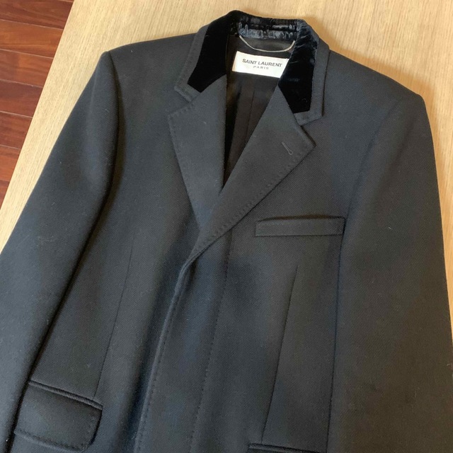 Saint Laurent(サンローラン)の15AW【極美品】SAINT LAURENT PARIS チェスターコート 48 メンズのジャケット/アウター(チェスターコート)の商品写真