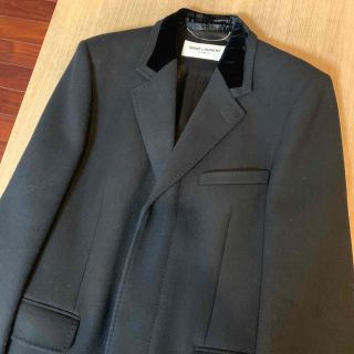 サンローラン(Saint Laurent)の15AW【極美品】SAINT LAURENT PARIS チェスターコート 48(チェスターコート)