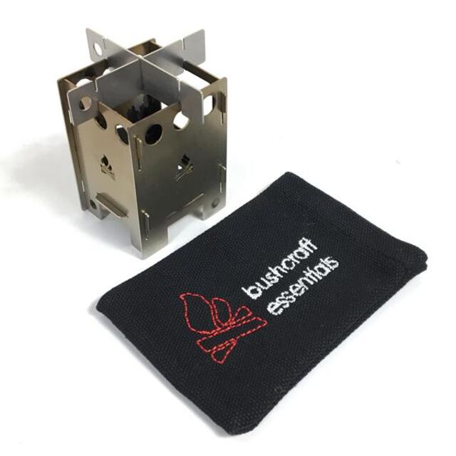 ブッシュクラフト エッセンシャルズ EDC ボックス マイクロ ストーブ EDC BOX Micro Stove 焚き火台 ネイチャーストーブ Bushcraft Essentials シルバー系 メンズのメンズ その他(その他)の商品写真