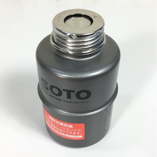 ソト ポータブルガソリンボトル 750ml SOTO SOD-750-07 シルバー系 メンズのメンズ その他(その他)の商品写真