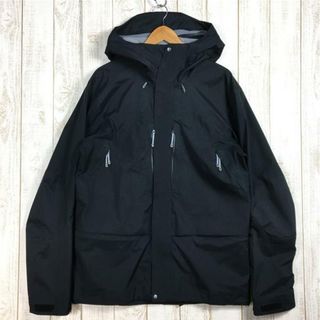 MENs L  フーディニ ベッドロック ジャケット Bedrock Jacket Atmos3L防水透湿 ハードシェル フーディ パーカー HOUDINI 242974 900 True Black ブラック系(その他)