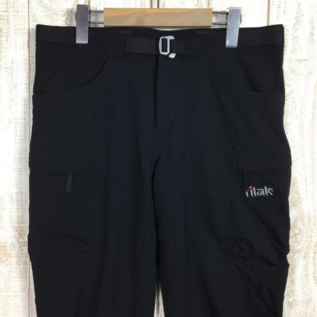 MENs S  ティラック クラックス パンツ CRUX Pants ソフトシェル TILAK Black ブラック系生産国