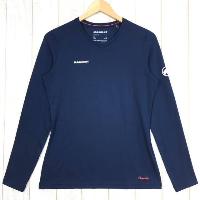 Mammut(マムート)のWOMENs S  マムート サーティグ ロングスリーブ ウィメン Sertig Longsleeve Women Tシャツ ポーラテック パワードライ MAMMUT 1016-00040 ネイビー系 レディースのファッション小物(その他)の商品写真