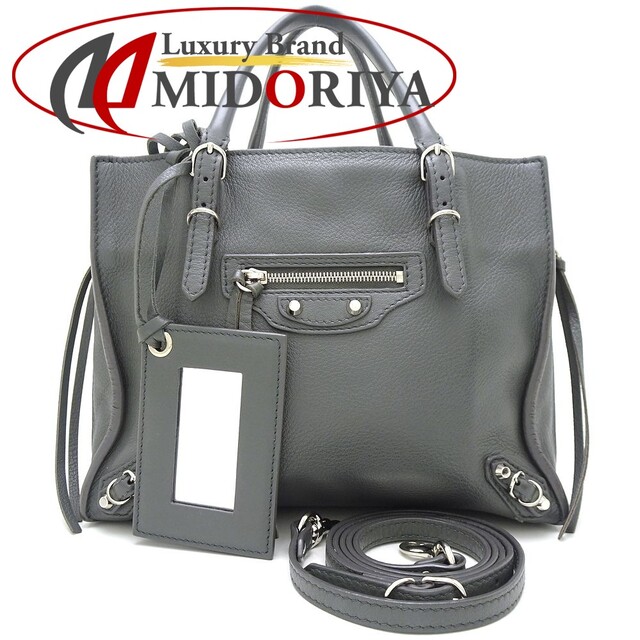 バレンシアガ BALENCIAGA ミニペーパー 357333 2Wayバッグ レザー