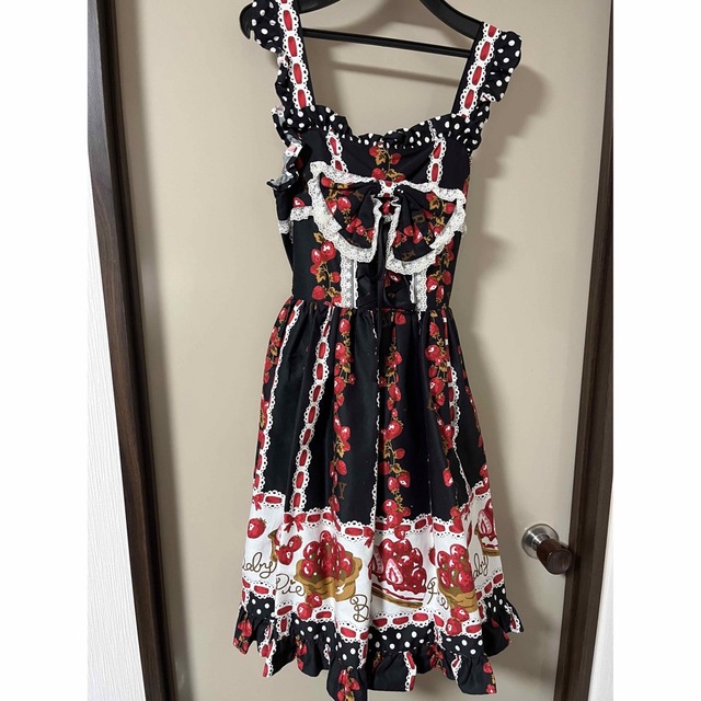 BABY,THE STARS SHINE BRIGHT いちごタルト柄 JSK 玄関先迄納品