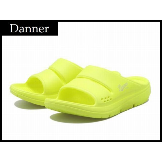 Danner(ダナー)の新品 ダナー ミズグモ スライド 高機能 サンダル ライム 26.0cm ② メンズの靴/シューズ(サンダル)の商品写真