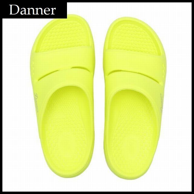 Danner(ダナー)の新品 ダナー ミズグモ スライド 高機能 サンダル ライム 26.0cm ③ メンズの靴/シューズ(サンダル)の商品写真
