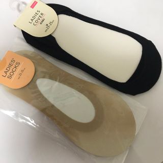 ⭐️新品　パンプスソックス　黒ベージュ⭐️(ソックス)