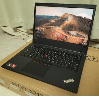 lenovo ThinkPad E495 SSD 128GB 英語キー 新品