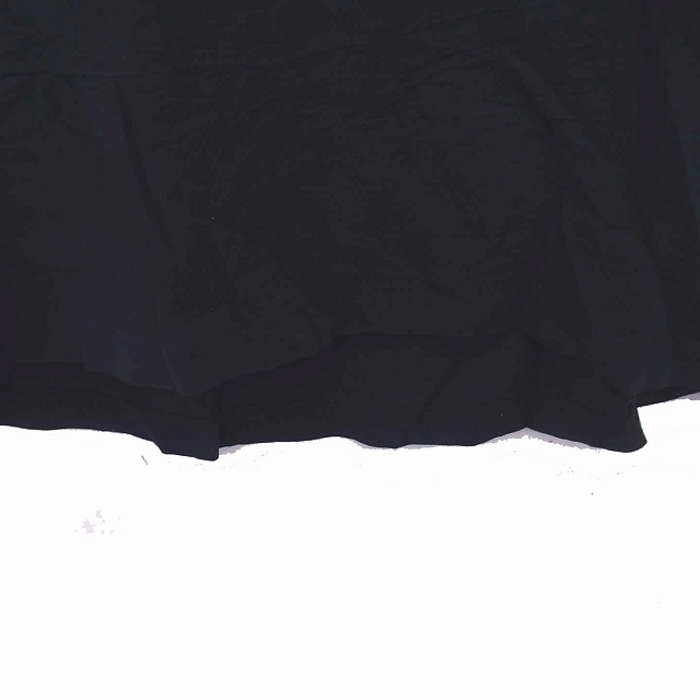 other(アザー)のFSL ワンピース ロング プルオーバー ボートネック リネン混 半袖 S 黒 レディースのワンピース(ロングワンピース/マキシワンピース)の商品写真