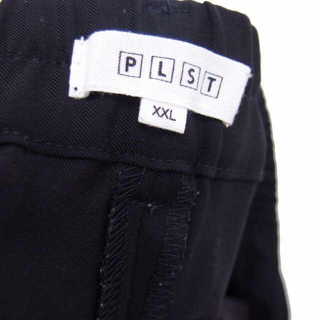 PLST(プラステ)のプラステ PLST パンツ スラックス テーパード シンプル XXL ブラック レディースのパンツ(その他)の商品写真