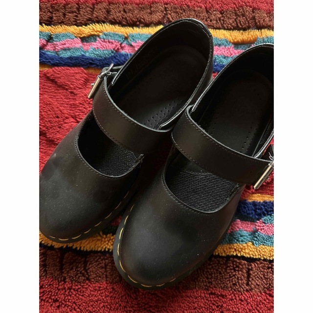 Dr.Martens メリージェーン 5026 厚底 イエローステッチレディース