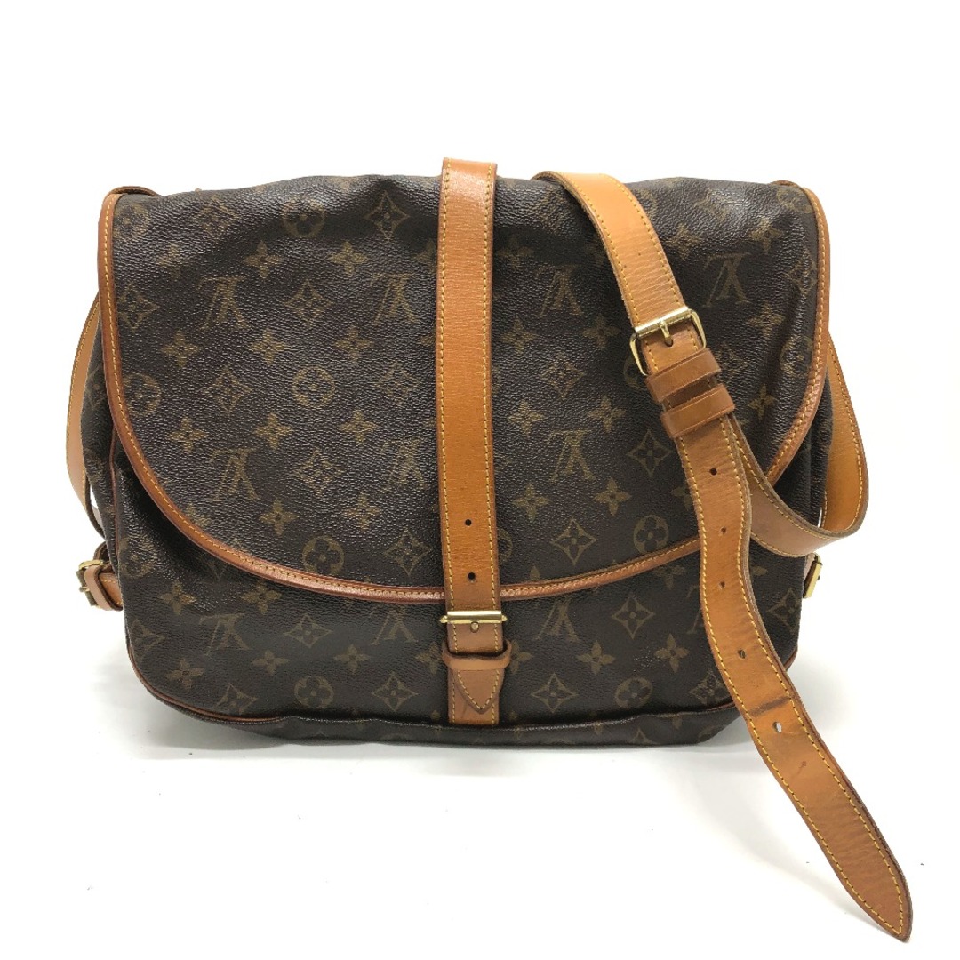 ルイヴィトン LOUIS VUITTON ソミュール30 M42256 モノグラム カバン 斜め掛け ショルダーバッグ モノグラムキャンバス ブラウン