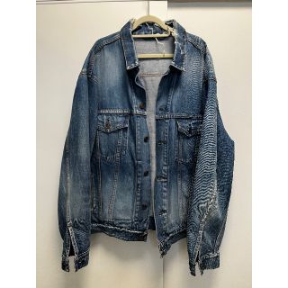 Balenciaga - バレンシアガ スウィングカラー デニムジャケット ユニ