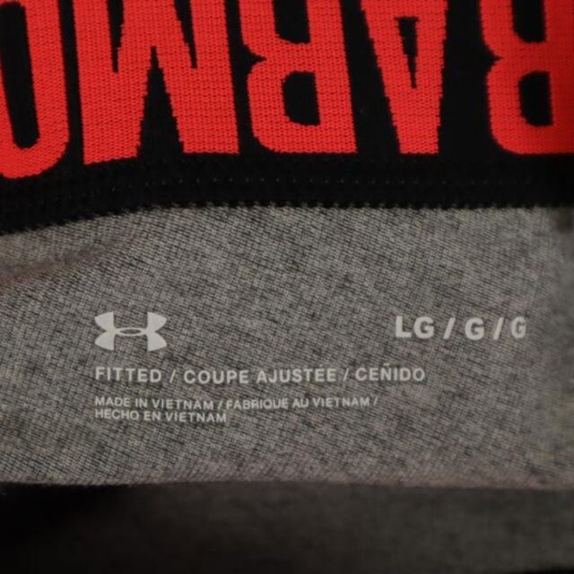 UNDER ARMOUR(アンダーアーマー)のアンダーアーマー スポーツ ロゴ トレーニングスパッツ LG グレー系 UNDER ARMOUR インナータイツ メンズ 【中古】  【230428】 メンズのトップス(ジャージ)の商品写真