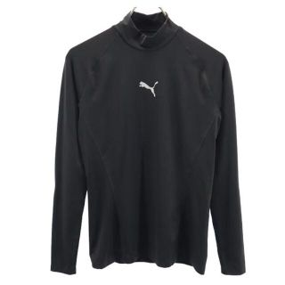 PUMA - プーマ スポーツ ロゴ トレーニングウェア L ブラック系 PUMA アンダーTシャツ メンズ 【中古】  【230428】