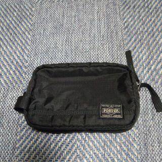 ポーター(PORTER)の【美品】ポーター トリップ ポーチ ブラック USED(ポーチ)