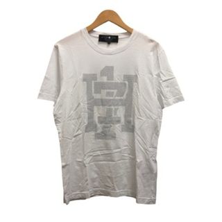 ハイドロゲン(HYDROGEN)のハイドロゲン HYDROGEN Tシャツ 半袖 ロゴ ビーズ装飾 白(Tシャツ/カットソー(半袖/袖なし))