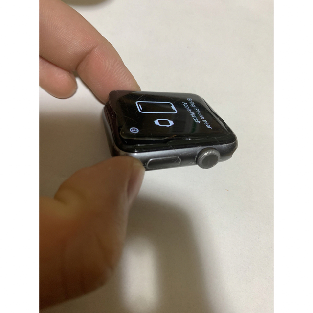 Apple Watch(アップルウォッチ)のジャンク Apple Watch series3  42mm GPSモデル スマホ/家電/カメラのスマートフォン/携帯電話(その他)の商品写真