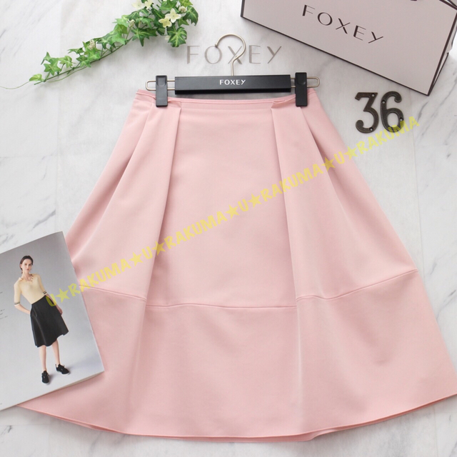 FOXEY☆美品☆バロンスカート☆キャンディピンク☆36☆DM掲載品☆希少