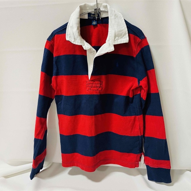 Ralph Lauren(ラルフローレン)のラルフローレン　ラガーシャツ　サイズ6(120cm) キッズ/ベビー/マタニティのキッズ服男の子用(90cm~)(Tシャツ/カットソー)の商品写真