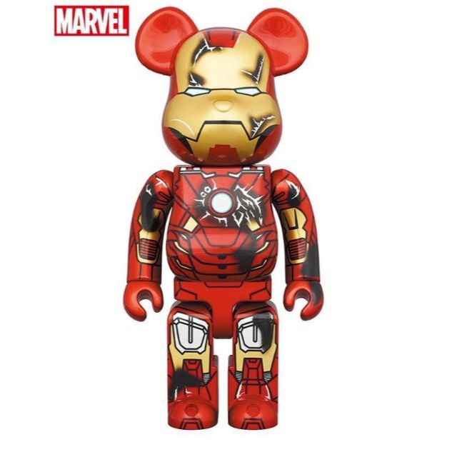 BE@RBRICK IRON MAN MARK Ⅶ DAMAGE 400%