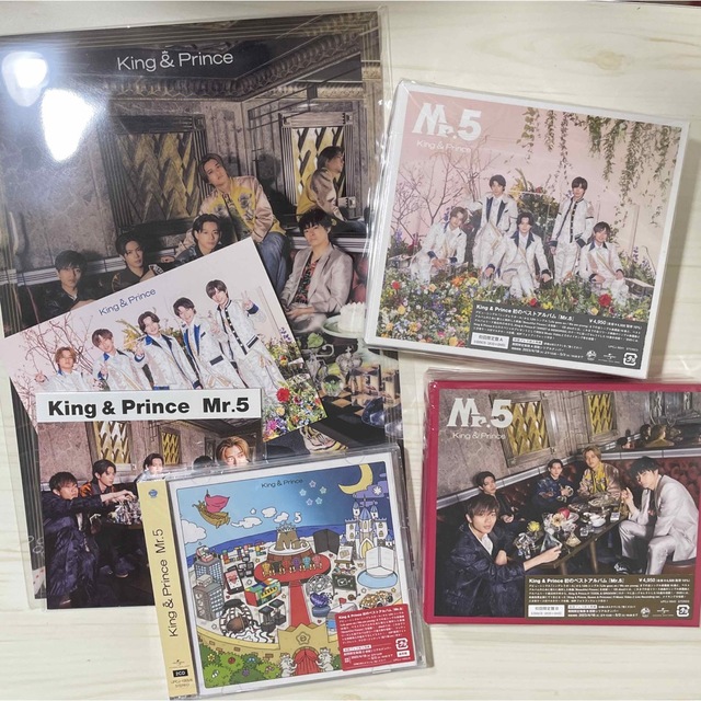 King & Prince MR.5 3形態 新品未開封 ファッションなデザイン