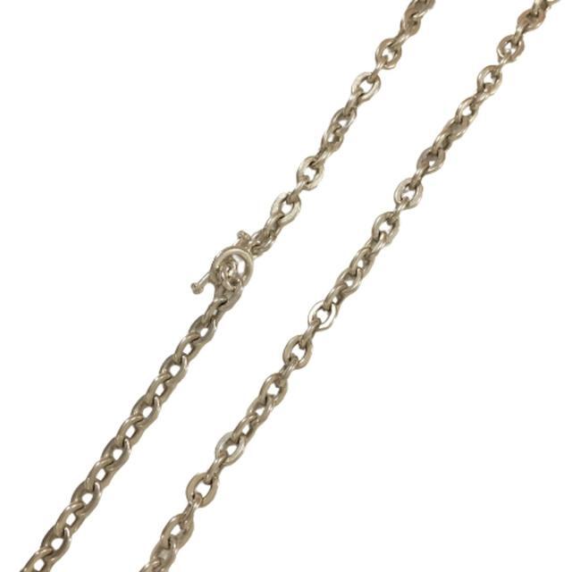 FIRST ARROW'S ファーストアローズ ネックレス Tバー チェーン ペンダント シルバー 45cm 4.6mm幅 M~Lサイズ相当 太丸 O-062 T