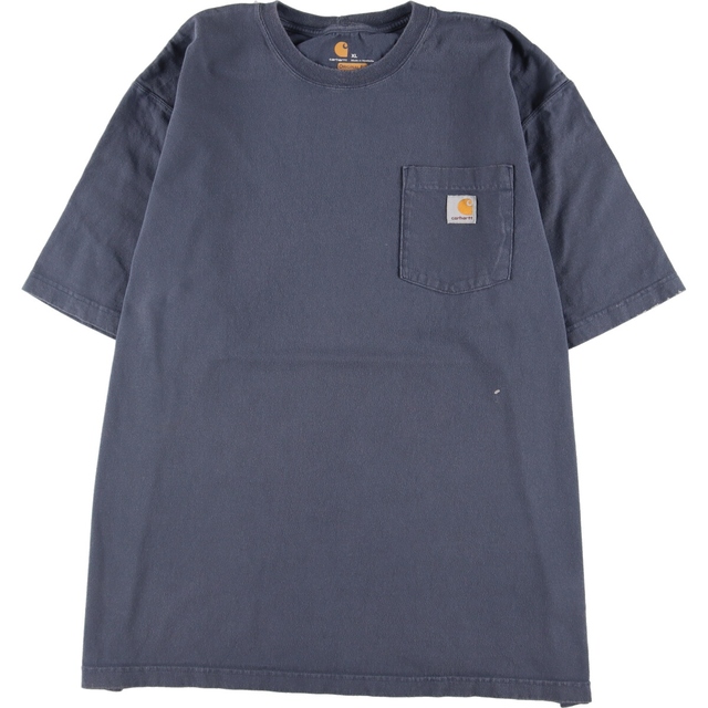 カーハート Carhartt ORIGINAL FIT 半袖 ワンポイントロゴポケットTシャツ メンズXXL /eaa332156