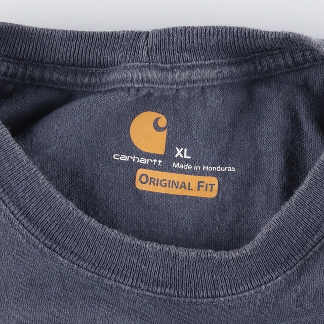 カーハート Carhartt ORIGINAL FIT 半袖 ワンポイントロゴポケットTシャツ メンズXXL /eaa332156