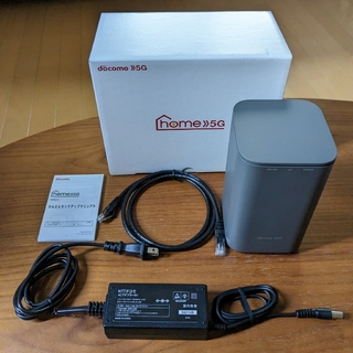 エヌティティドコモ(NTTdocomo)のdocomo home5G HR01(PC周辺機器)