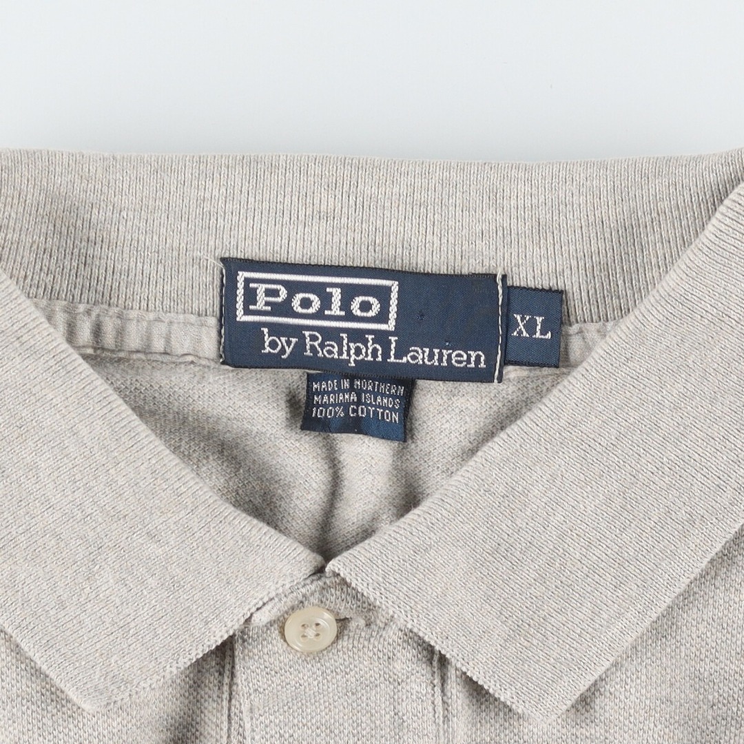 Ralph Lauren(ラルフローレン)の古着 ラルフローレン Ralph Lauren POLO by Ralph Lauren 長袖 ポロシャツ メンズXL /eaa332480 メンズのトップス(ポロシャツ)の商品写真