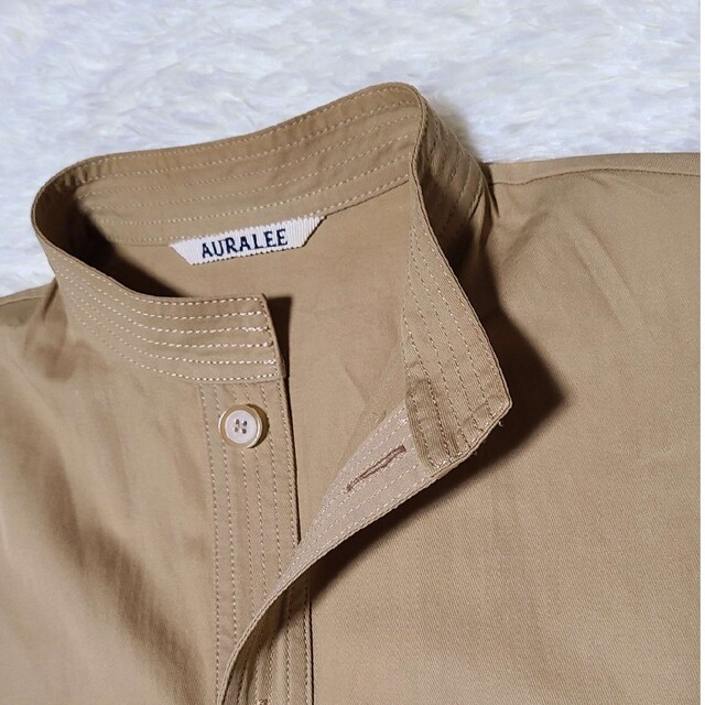 【AURALEE】WASHED CAVALRY TWILL ONE-PIECE