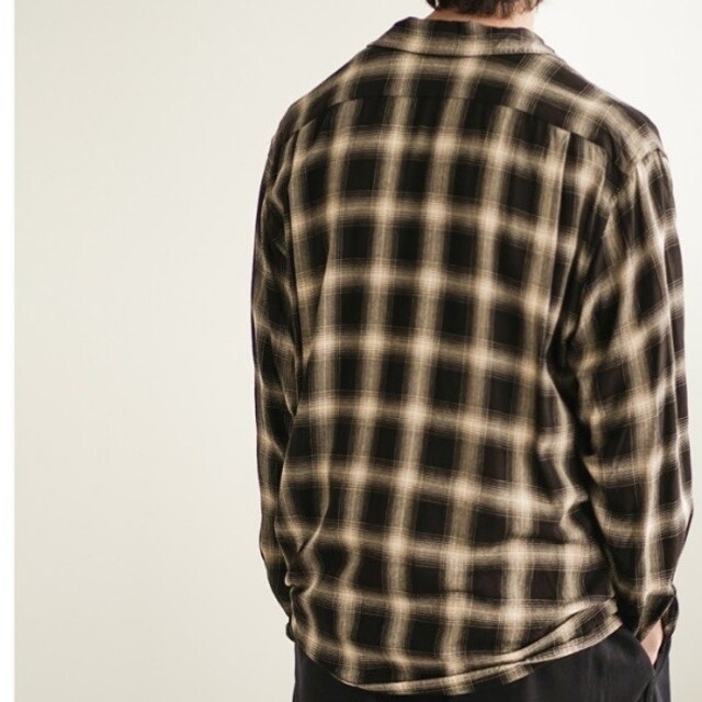 23ss comoli コモリ レーヨンオープンカラーシャツ サイズ2 | www
