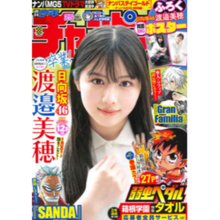 ヒナタザカフォーティーシックス(日向坂46)の【新品激レア】週刊少年チャンピオン 2022年No.25 日向坂46 渡邉美穂(少年漫画)