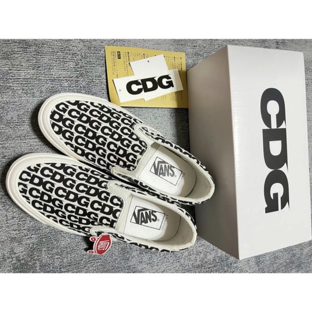 CDG VANS SLIPON  新品