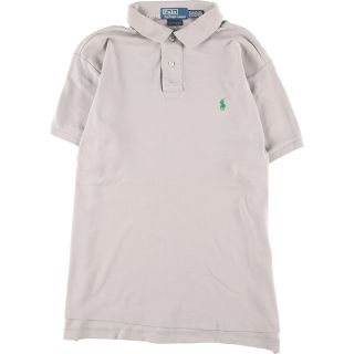 ラルフローレン(Ralph Lauren)の古着 ラルフローレン Ralph Lauren POLO by Ralph Lauren CUSTOMFIT 半袖 ポロシャツ メンズM /eaa329618(ポロシャツ)