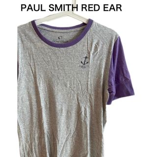 レッドイヤー(RED EAR)のPAUL SMITH RED EAR レッドイアー ツートン Tシャツ パープル(Tシャツ/カットソー(半袖/袖なし))