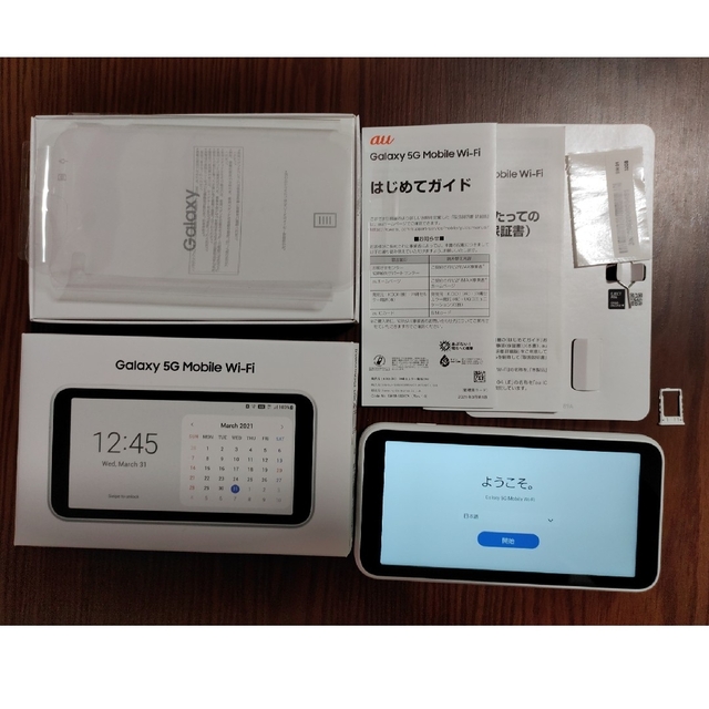 Gallery 5G Mobile Wi-Fi SCR01スマホ