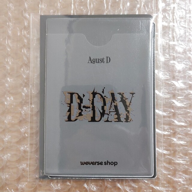 Weverse Shop アーリーバード特典 BTS Agust D D-DAY 【人気商品