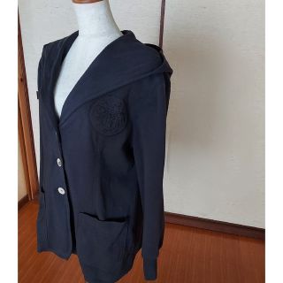 エルメス HERMES フード付ジャケット エクスリブリス パーカー Lサイズ