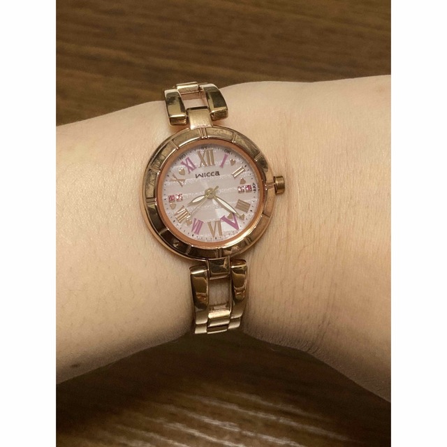 CITIZEN(シチズン)の美品　シチズン　ウィッカ　ソーラー腕時計 レディースのファッション小物(腕時計)の商品写真