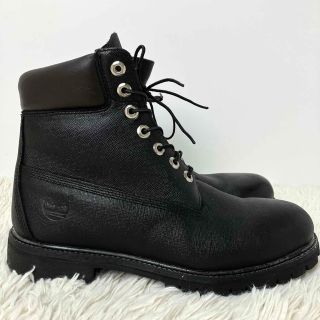 ストレッチドビー 美品 ティンバーランド オールレザー レースアップ