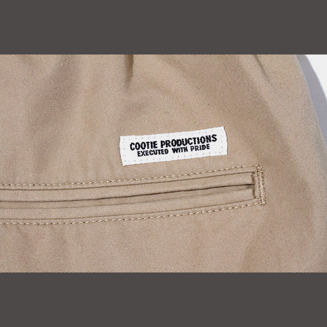 20SS COOTIE クーティー 2タックイージーパンツ L ベージュ 20SS COOTIE クーティー 2タックイージーパンツ L ベージュ