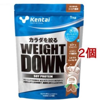 ケンタイ(Kentai)の未開封　ソイプロテイン 1kg×4個　ケンタイ　kentai (プロテイン)